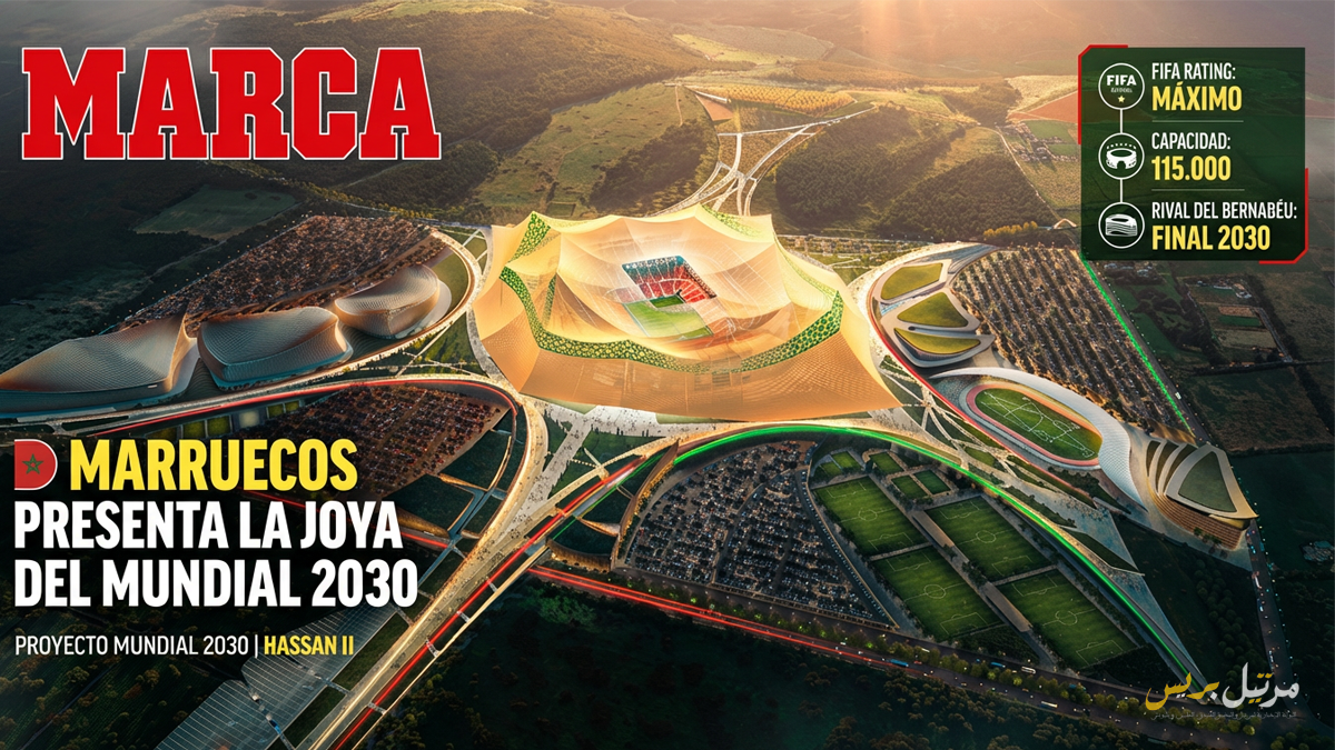 “ماركا” الإسبانية: تؤكد تفوق المشروع المغربي في سباق التحضيرات لاحتضان كأس العالم 2030